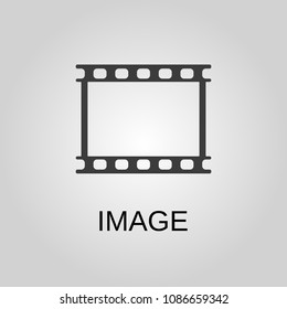 Image icon. Image symbol. Flat design. Stock - Vector illustration
