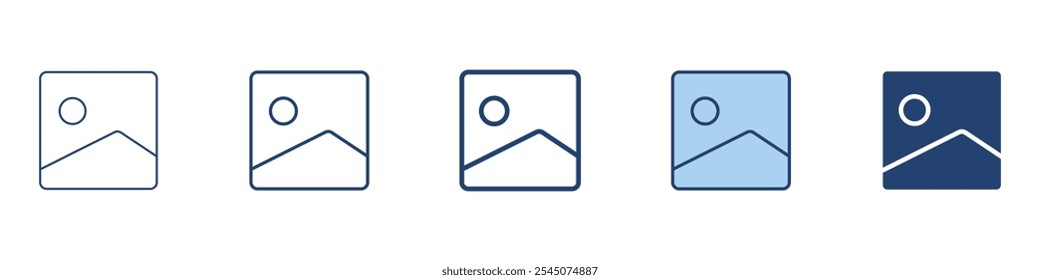 Image icon Symbol set collection