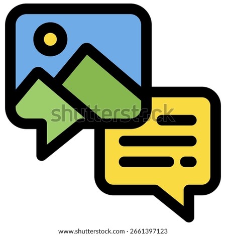 Image icon symbol. Vector illustration