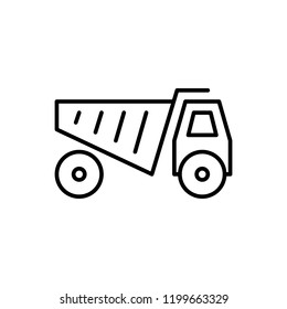 Image for icon. Truck.