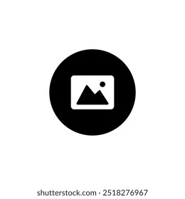 Vector de icono de Imagen. Imágenes. Símbolo de imagen. Galería. Foto. 