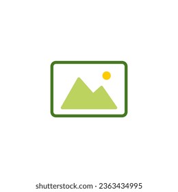 Image Icon Vector. Picture Icon Vector. Gallery Icon Vector.