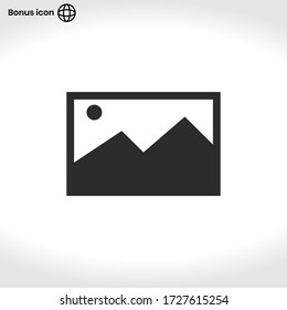 Image Icon Vector . Picture Sign