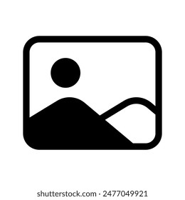 Bild Symbol Vektorgrafik Symbol Design Illustration