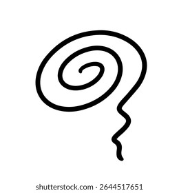 Iconos de Imagen de la preocupación y la insatisfacción. Icono ilustración de mopey y emociones estresadas. Ilustración vectorial dibujada a mano.