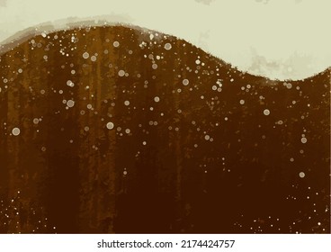 Image illustration of black carbonated drink