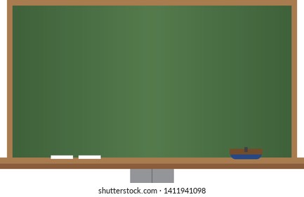 Image illustration of blackboard used in schools