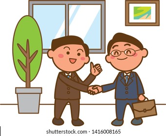 128 Shaking hands full body two businessmen Images, Stock Photos ...