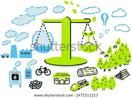 Image illustration of Carbon neutral