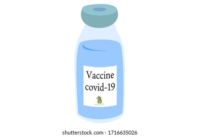 Bild-Illustration des Koronavirus-Impfstoffs
