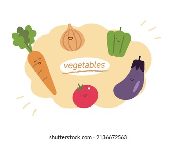 Image illustration of delicious vegetables