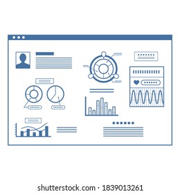 Image Illustration Of Electronic Medical Records