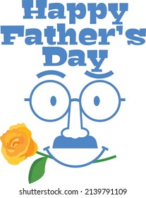 Image illustration of father's day