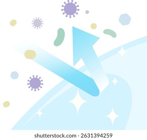
Image illustration figure of the antibacterial effect