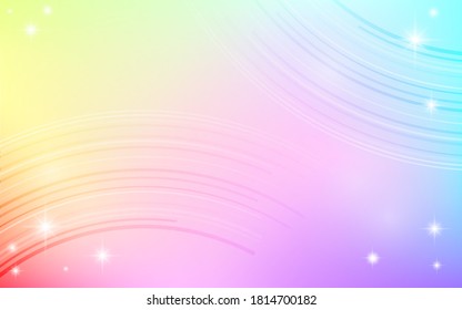 Image illustration of glowing ripples