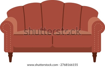 Image illustration of a gorgeous sofa
