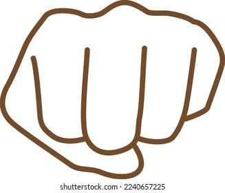 Image illustration of a holding hand (front)