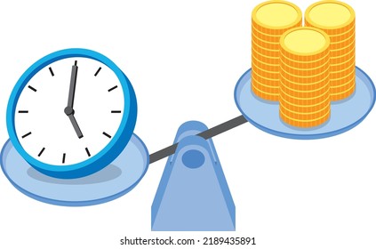 Image illustration of the importance of time