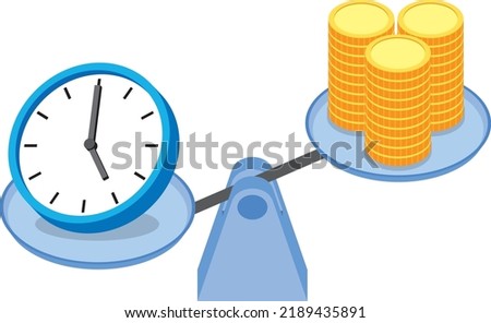 Image illustration of the importance of time