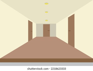 Image illustration of the middle corridor