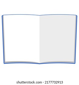 La imagen de la Ilustración del cuaderno plano