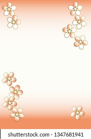 Image illustration of plum blossoms.
Plum flower pattern.
Seamless Japanese pattern.