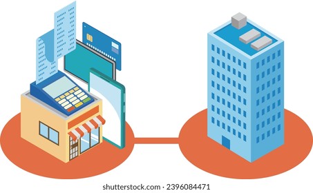 Image illustration of POS system