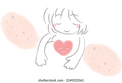 
Image illustration of a pregnant woman