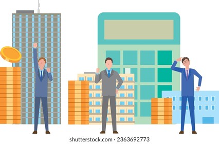 Ilustración de la inversión inmobiliaria