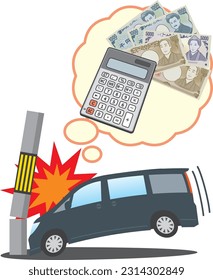 Image illustration of self-inflicted accident insurance