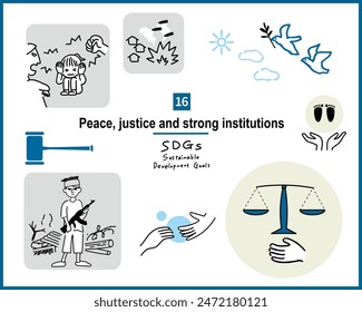Ilustración de la Imagen conjunto de ODS
