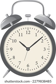 Image illustration of a simple alarm clock