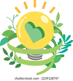 Image illustration that sparks ideas for environmental protection
