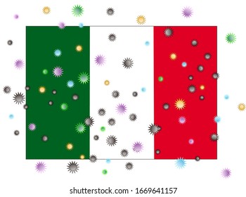 Image illustration that the virus spread to Italy.