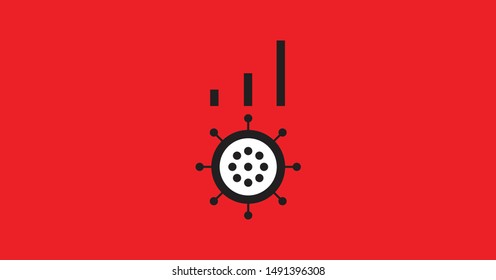 Image Of Influenza, Viral Shedding Illustration