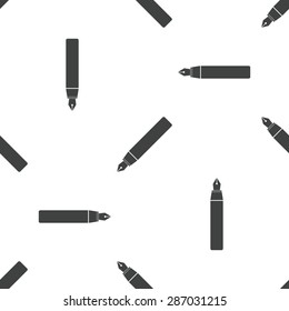 Image of ink pen, repeated on white background