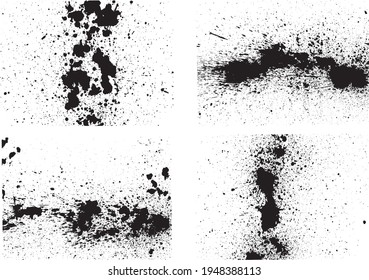 Image of ink splash written with ink