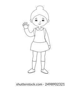 Image inspiration pages for children's coloring activities