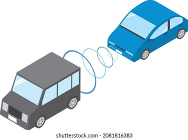 Image of inter-vehicle distance control device