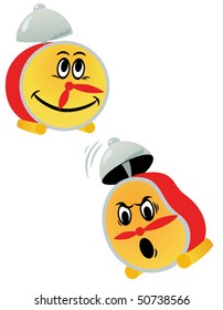 Image isolated of Alarm Clock (Calm and Angry Ringing)