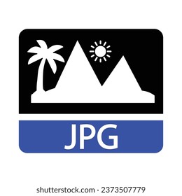 Image Jpg File Icon, Vector Graphics