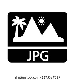 Image Jpg File Icon, Vector Graphics