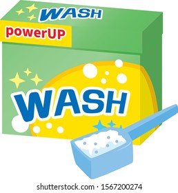 Image of laundry detergent (powder)