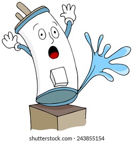 Royalty Free Water Leak Cartoon Stock Images Photos