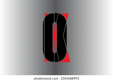 IMAGE LETTER LOGO WITH COLORS. BACKGROUND GRADATION