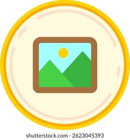 Línea de Imagen Vector Icon Design