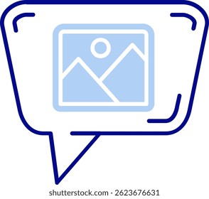Línea de Imagen Vector Icon Design