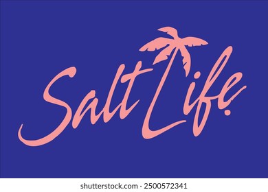 The image is a logo featuring the text "Sall Life" in a handwritten style. It includes elements of calligraphy and graphic design.