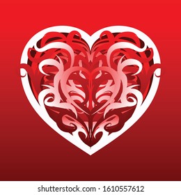 an image of love with complicated modifications