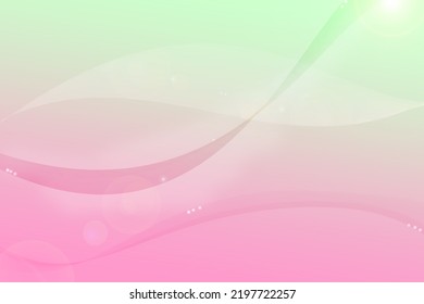 An image to make a beautiful green-pink background for a presentation. website and more
